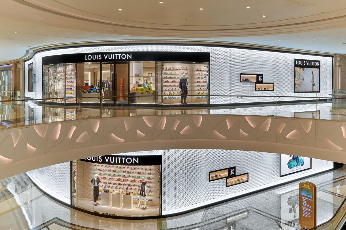 Louis Vuitton boutique across two levels at Galaxy Macau